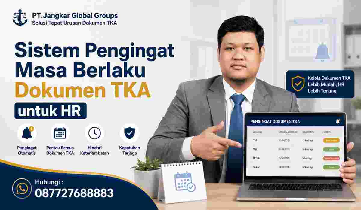 Sistem Pengingat Masa Berlaku Dokumen TKA untuk HR