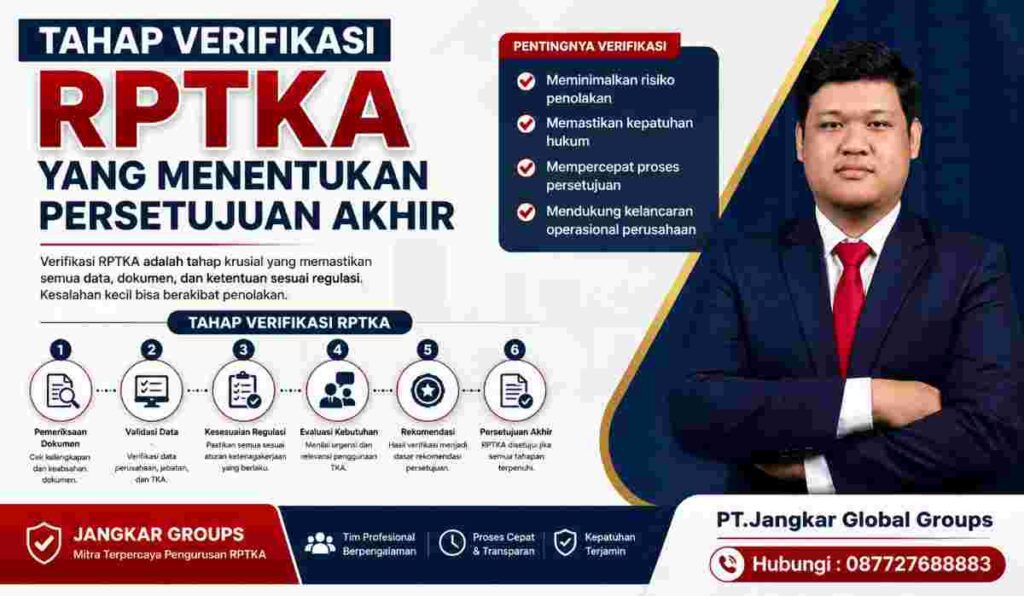 Tahap Verifikasi RPTKA yang Menentukan Persetujuan Akhir