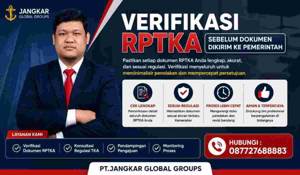 Verifikasi RPTKA Sebelum Dokumen Dikirim ke Pemerintah